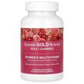 Мультивитамины для женщин California Gold Nutrition Womens Multivitamin Gummies вкус вишня, клубника и малина, 90 жевательных конфет