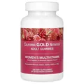 Мультивітаміни для жінок California Gold Nutrition Women's Multivitamin смак вишня, полуниця та малина, 90 жувальних цукерок