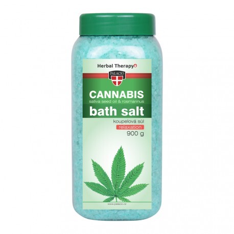 Соль для ванн Palacio Cannabis Sativa Seed oil, 900 г