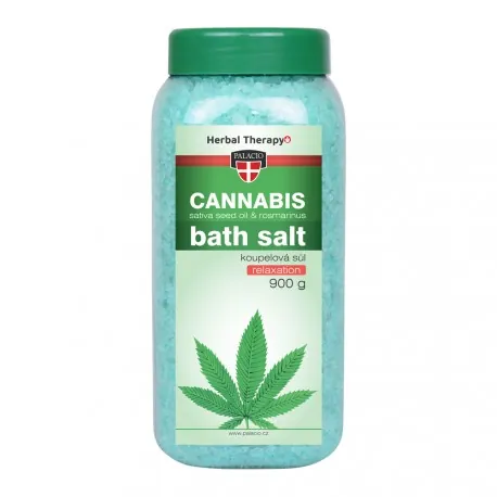 Сіль для ванн Palacio Cannabis Sativa Seed oil, 900 г