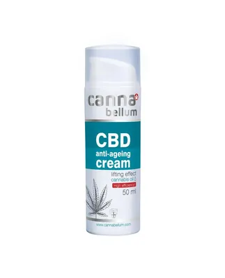 Крем для обличчя Cannabelum Антивіковий з олією канабісу, 50 мл