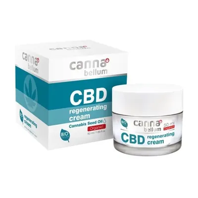 Крем для обличчя Cannabelum Регенеруючий з олією канабісу, 50 мл