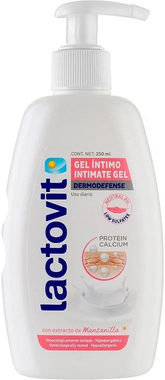 Гель для інтимної гігієни Lactovit Dermodefense, 250 мл