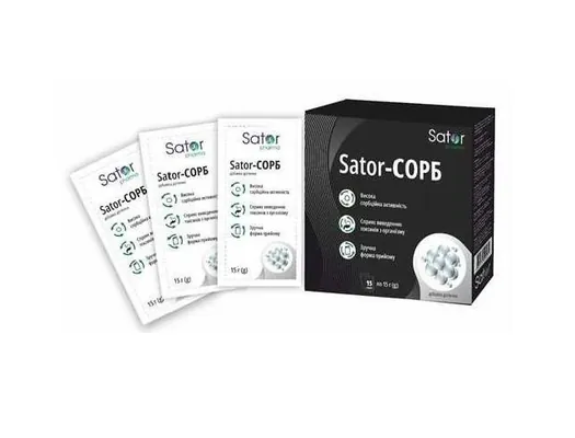 Sator-Сорб Sator Pharma гель-паста по 15 г №15 в саше