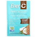 Витамин C Ener-C Vitamin C 1000 мг шипучий растворимый порошок для напитка со вкусом ананаса и кокоса, 30 пакетов