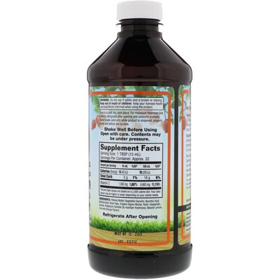 Вітамін С Dynamic Health Liquid Vitamin C 1000 мг, цитрусовий смак, 473 мл