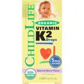 Вітамін K2 органічний ChildLife Organic Vitamin K2 5 мкг ягідний смак, 7,5 мл