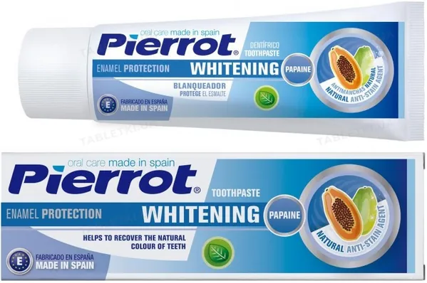 Зубна паста Pierrot Whitening Відбілююча папайя Ref.84, 75 мл