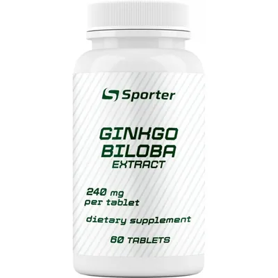 Гінкго білоба Sporter Ginkgo biloba таблетки №60