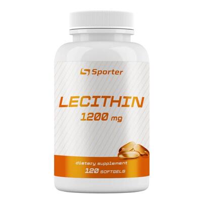Лецитин Sporter Lecithin 1200 мг мягкие капсулы №120