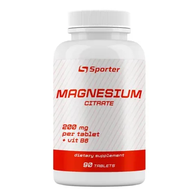 Магнію цитрат Sporter Magnesium Citrate таблетки №90