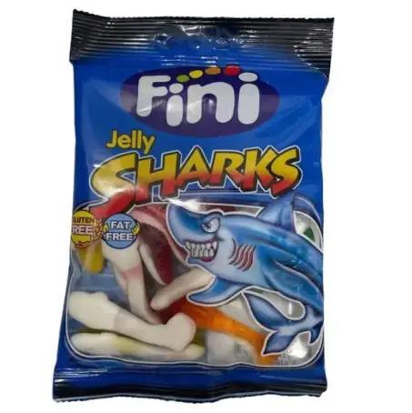 Конфеты желейные Fini Фруктовые жевательные Акулы, 90 г