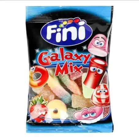 Цукерки желейні Fini Galaxy Mix Фруктові жувальні, 90 г