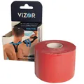 Кінезіо тейп Vizor 5 см х 5 м, червоний