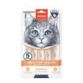 Рідкі ласощі для котів Wanpy Functional Creamy Lickable Treat Digestive Health для котів із чутливим травленням курка-лосось, 70 г (5 стіків по 14 г)