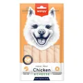 Рідкі ласощі для собак Wanpy Creamy Lickable Treat Chicken & Cheese з куркою та сиром, 70 г (5 стіків по 14 г)