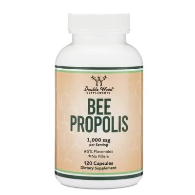 Пчелиный прополис Double Wood Bee Propolis 1000 мг, 120 капсул