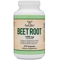 Корінь буряку Double Wood Beet Root 1000 мг, 210 капсул
