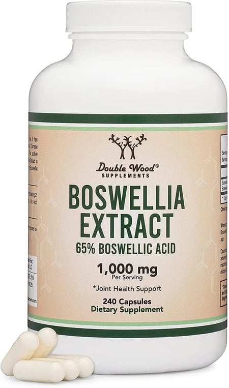 Босвеллия Double Wood Boswellia 1000 мг, 240 капсул