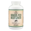 Яловича печінка трав'яної відгодівлі Double Wood Grass Fed Beef Liver 1000 мг, 180 капсул