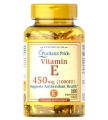 Витамин Е Puritan's Pride Vitamin E 1000 IU 450 мг, 100 капсул