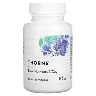 Витаминно-минеральный комплекс Thorne Research Basic Nutrients 2/Day (NSF-Certified For Sport) капсулы №60