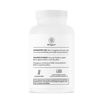 Пищеварительные ферменты Thorne Research Advanced Digestive Enzymes (Bio-Gest) капсулы №180