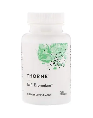 Бромелайн MF Thorne Research M.F. Bromelain капсули №60