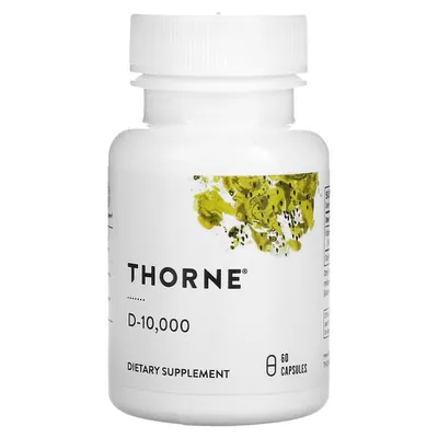 Вітамін D3 10000 Thorne Research Vitamin D-3 10000 капсули №60