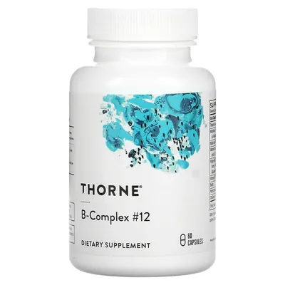 Вітаміни В-Комплекс №12 Thorne Research B-Complex 12 капсули №60