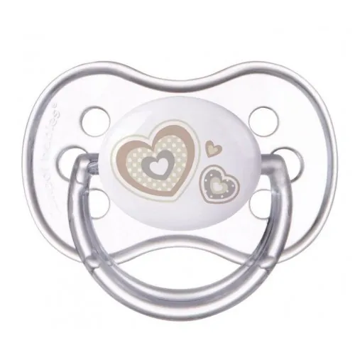 Пустушка латексна Canpol Babies Newborn baby 22/431 кругла 0-6 місяців, 1 шт