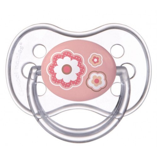 Пустышка латексная Canpol Babies 22/431 Newborn baby круглая 0-6 месяцев, 1 шт