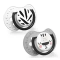 Пустушка силіконова Lovi Salt & Pepper динамічна, 22/878 3-6 місяців, 2 шт