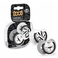 Пустышка силиконовая Lovi Salt&Pepper динамическая, 22/878 3-6 месяцев, 2 шт