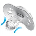 Пустышка силиконовая Lovi Salt&Pepper динамическая, 22/878 3-6 месяцев, 2 шт