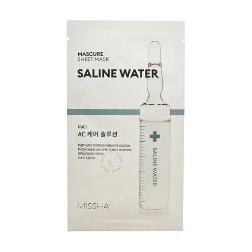 Маска тканинна для обличчя Missha Mascure AC Care Solution Saline Water зволожуюча, 27 мл