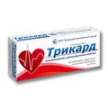 Трикард таблетки, п/плен. обол. по 20 мг №30 (10х3)