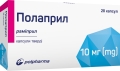 Полаприл капсули тв. по 10 мг №28 (14х2)