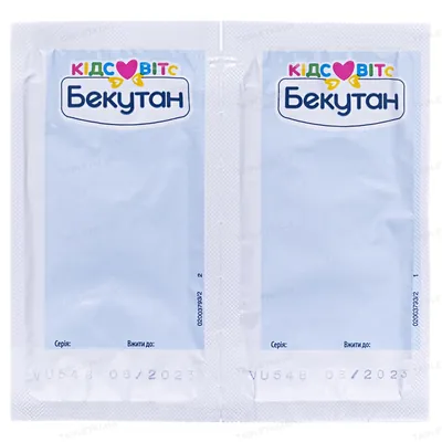 Бекутан Кідс Вітс Мультиімуно порошок №14 в саше