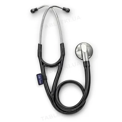 Стетоскоп Little Doctor LD Cardio Black кардіологічний з односторонньою головкою