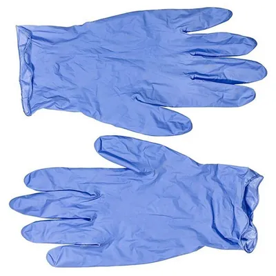 Рукавички оглядові Medicare Nitrile Powderfree нітрилові без пудри нестерильні, фіолетові, розмір M, пара