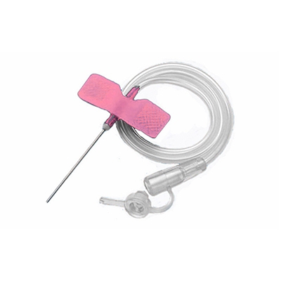 Канюля внутривенная Medicare тип Butterfly 18 G розовая, 1 штука