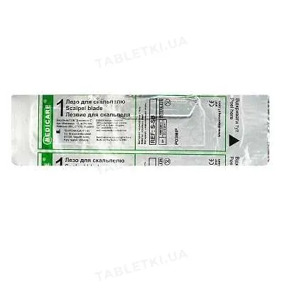 Лезо хірургічне Medicare Scalpel blade для скальпеля, стерильне, розмір 24, 1 штука