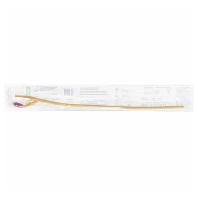 Катетер урологічний Medicare Latex Foley Catheter 2-Way тип Фолея латексний 18 Fr, 2-ходовий, 1 штука