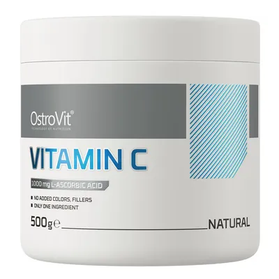 Вітамін С OstroVit Vitamin C порошок для внутрішнього застосування, 500 г
