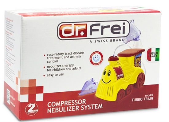 Інгалятор (небулайзер) Dr. Frei turbo train компресорний