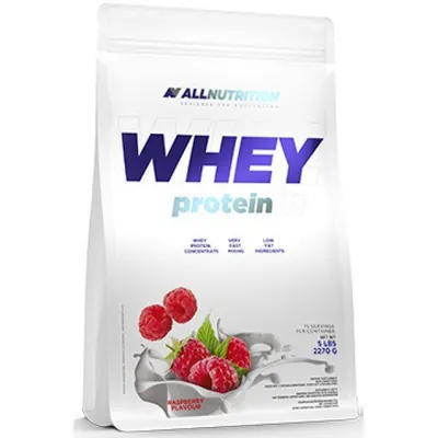 Протеїн сироватковий концентрат Allnutrition Whey Protein малина, 2270 г