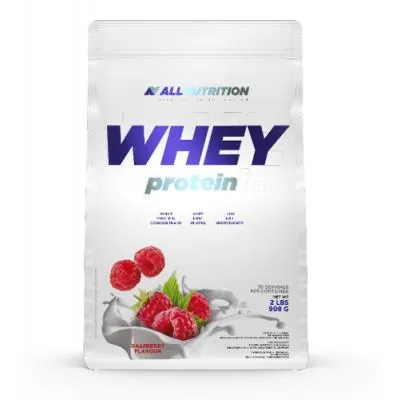 Протеїн сироватковий концентрат Allnutrition Whey Protein малина, 908 г