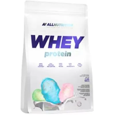 Протеїн сироватковий концентрат Allnutrition Whey Protein солодка вата, 908 г