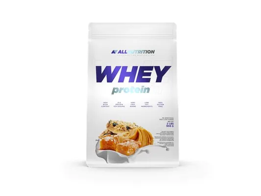 Протеїн сироватковий концентрат Allnutrition Whey Protein солона арахісова олія, 908 г
